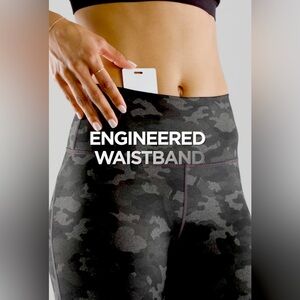 NWT! Fabletics Powerhold Gray & Dk Green Leggings